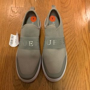 Grey guess slip on sneaker